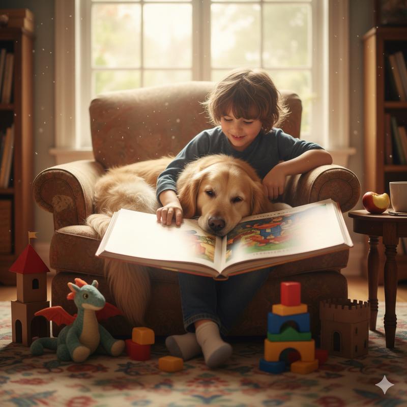 Pourquoi votre animal de compagnie stimule l'imagination de votre enfant