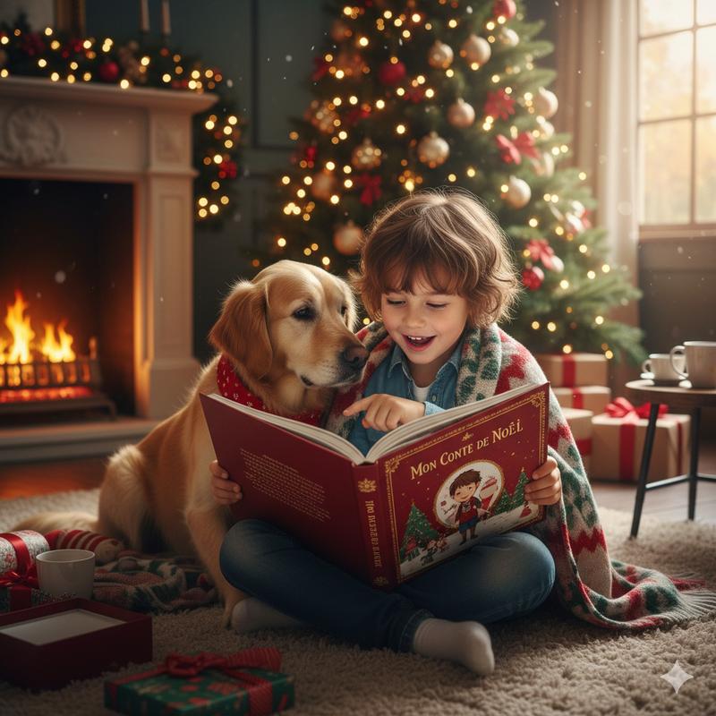 Offrir un conte personnalisé pour Noël : le cadeau parfait pour les amoureux des animaux